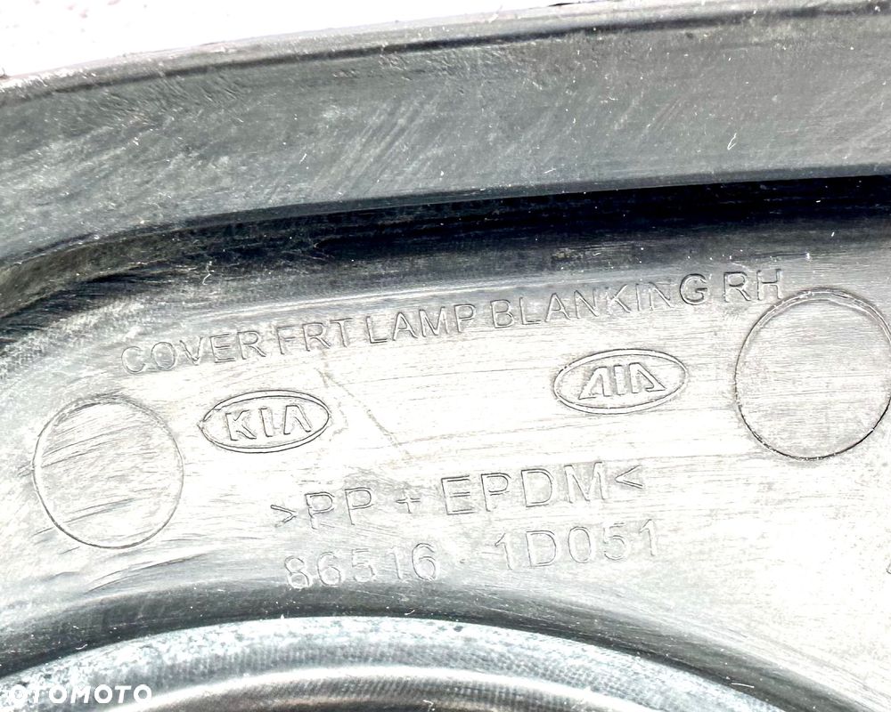 KIA CARENS 3 III UN 2006 - 2012 HALOGENY HALOGEN ZAŚLEPKA L + R ORYGINAŁ OE - 10