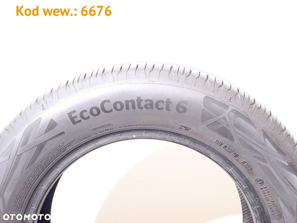 Continental Eco Contact 6 - 185/65 R15 - 6