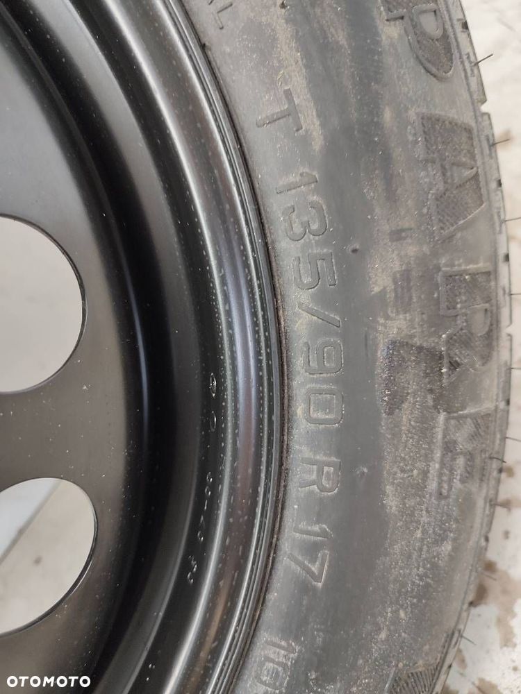 KOŁO DOJAZDOWE 17 135/90 5X108 63,3 - 300.00 PLN - - 3