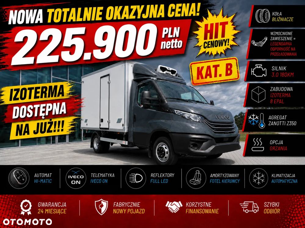 Iveco OD RĘKI,OD ZARAZ,IZOTERMA STWORZONA DO CIĘŻKIEJ PRACY!!! - 2