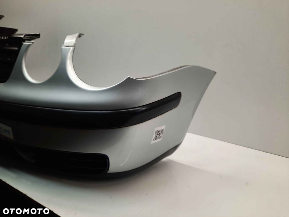 ^ ZDERZAK PRZÓD PRZEDNI VW VOLKSWAGEN POLO 9N LA7W SREBRNY - 4