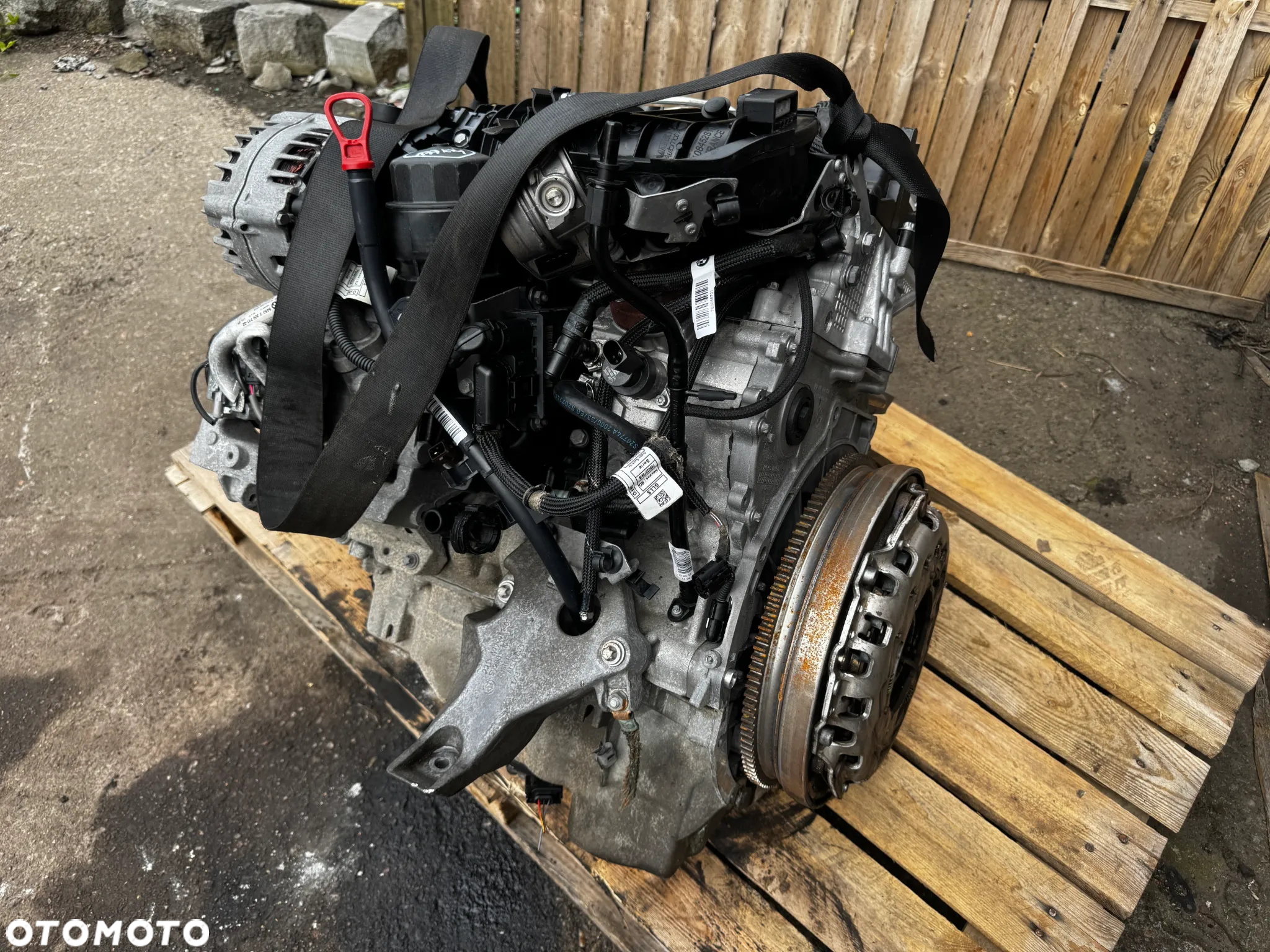 silnik n47d20c 2.0d bmw e60 e61 e90 e92 e87 177km kompletny 166 tys - 15