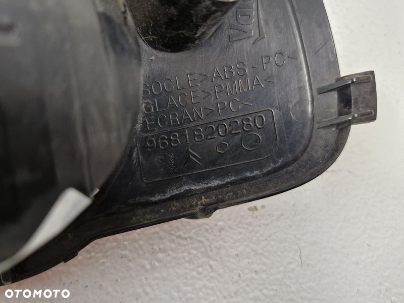 CITROEN C3 PICASSO LAMPA W ZDERZAK LEWY TYŁ TYLNA 9681820280 - 5