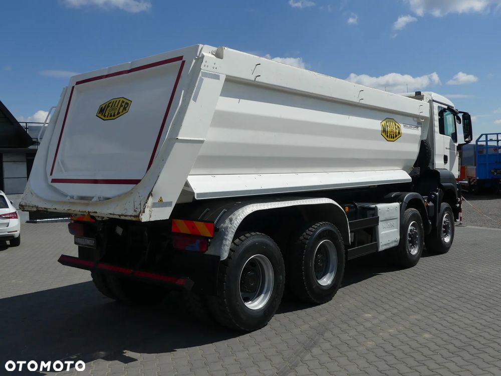 MAN TGS 41.460 / 8x8 / WYWROTKA MEILLER / MANUAL / NISKI PRZEBIEG / - 14
