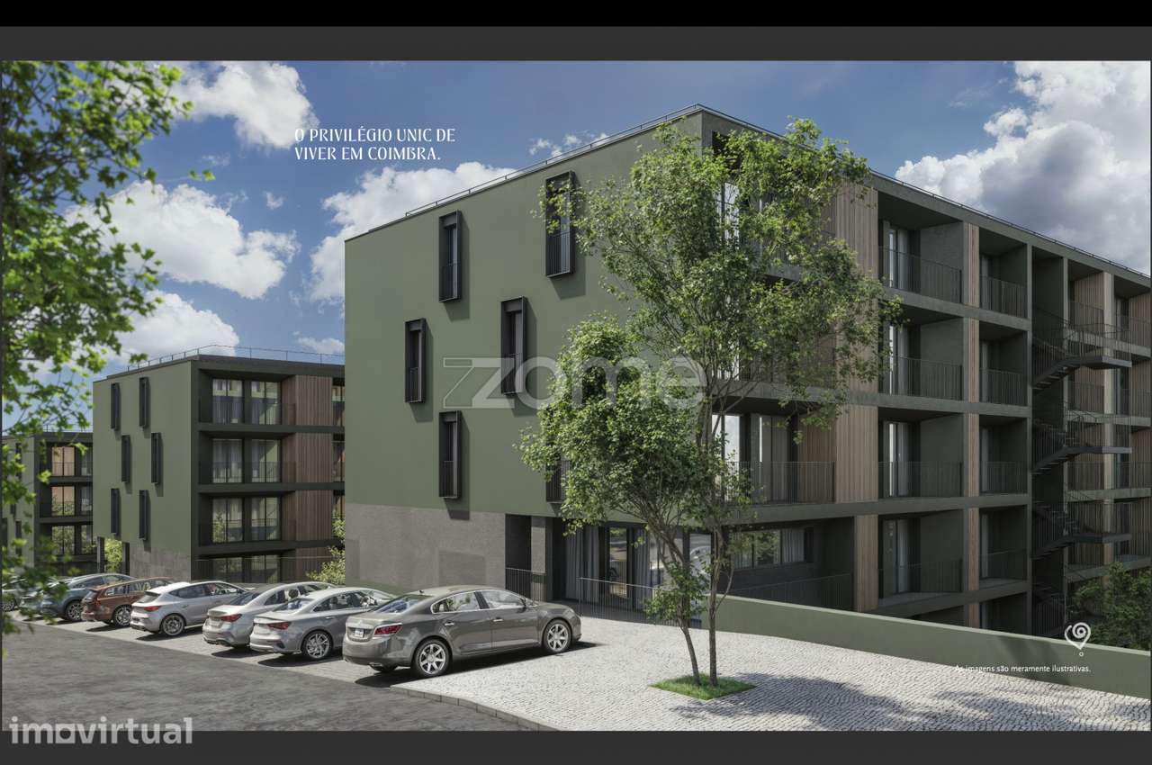 Apartamento T1 Empreendimento UNIC em Coimbra - Grande imagem: 3/21