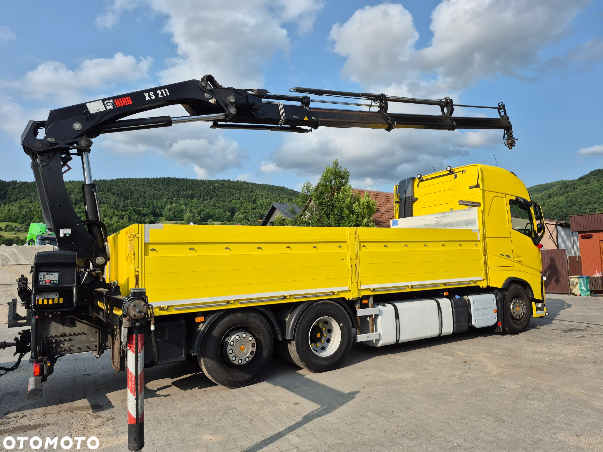 Volvo ZESTAW VOLVO 460 +HIAB 211EP-3 HIDUO +ROTATOR +PRZYCZEPA - 14