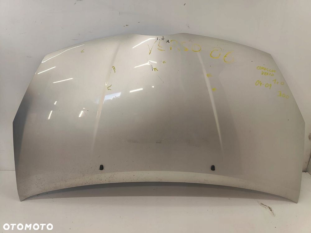 toyota corolla verso i 04-09 maska pokrywa silnika kol: 1c0 - 1