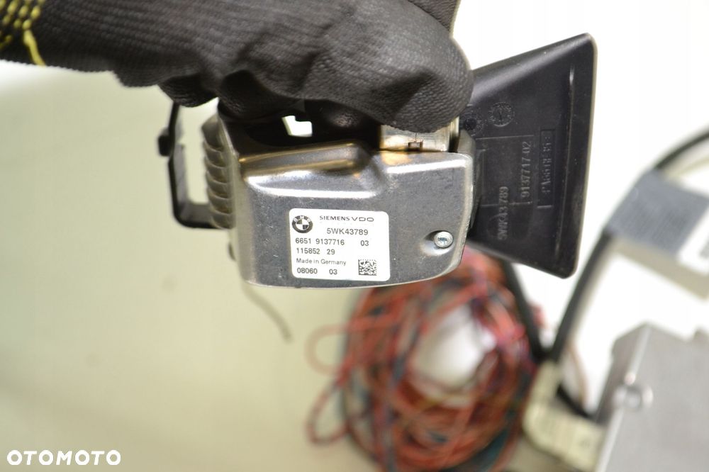 BMW E60 E61 KAMERA ASYSTENT PASA RUCHU STEROWNIK WIĄZKA ZESTAW 9137716 - 5
