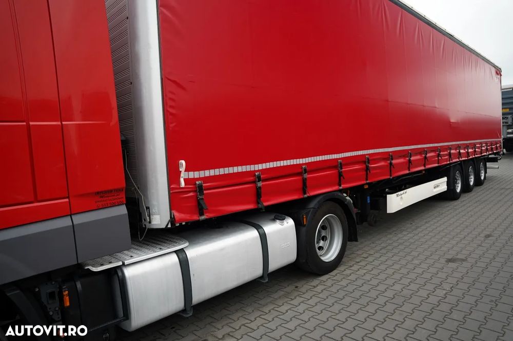 DAF XF 480 / KIT / LOWDECK / SSC / + WIELTON / CORTINĂ / MEGA / BDE / LIFT / SAF - 12