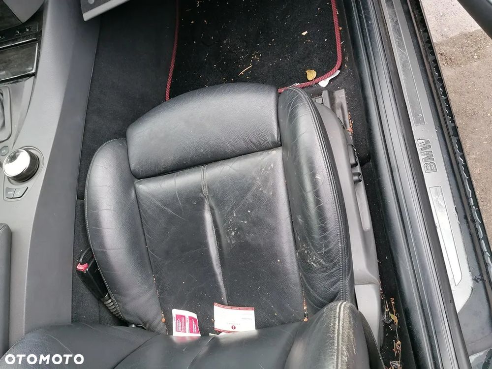 BMW 6 E64 CABRIO 04r FOTELE KANAPA SKÓRA BOCZKI EUROPA - 4