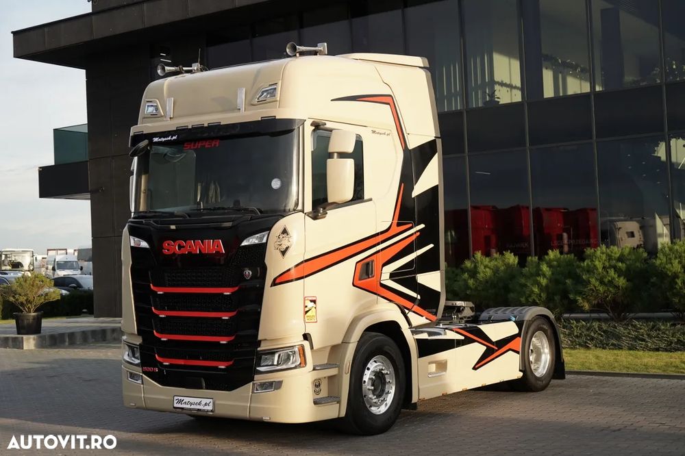 Scania S 500 / RETARDER / I-PARK COOL / COMPLET AIRMATIC / JANTE DIN ALIAJ / PIELE / - 4