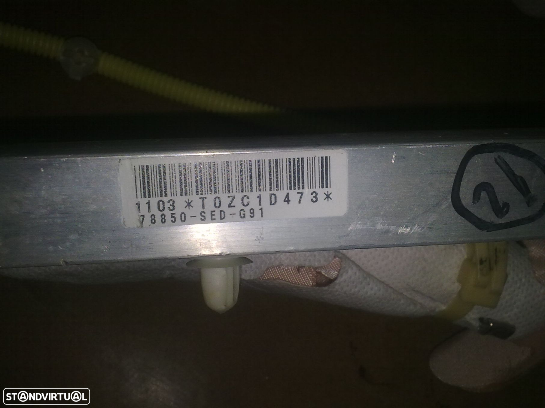 Airbag Cortina 78850SEDG91 HONDA ACCORD SW ESQ - 2