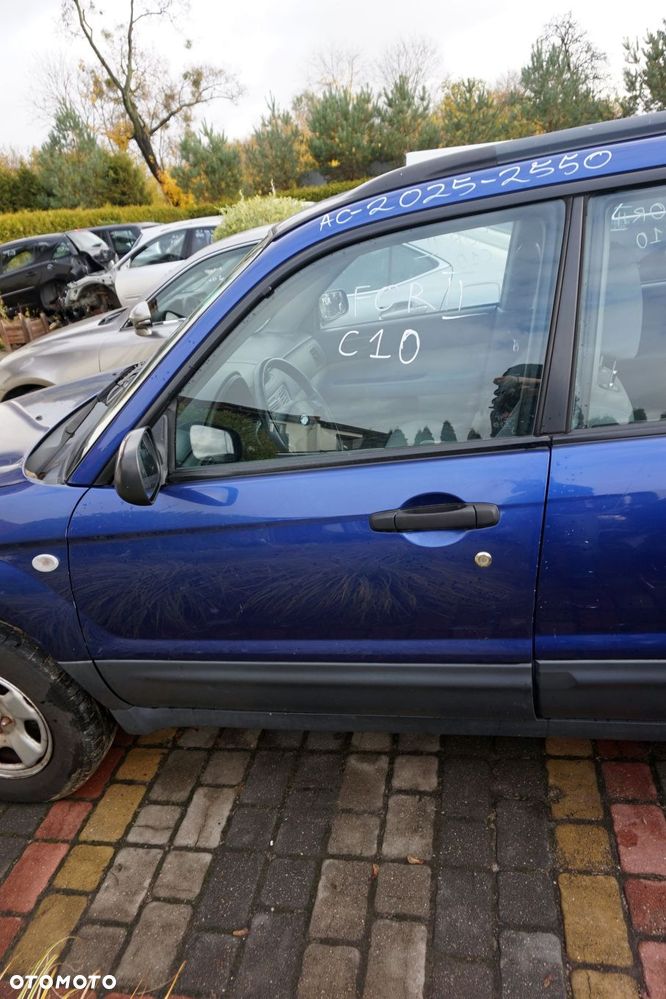 DRZWI PRZEDNIE LEWE FORESTER II SG 2J2  NIEBIESKI SUBARU 2002-2006 - 1