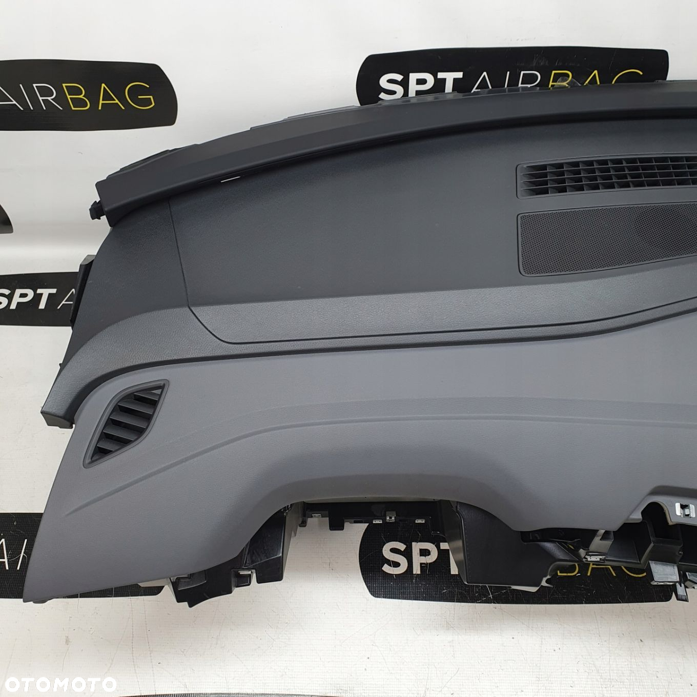 VW ID4 ID.4 GTX SZARA DESKA ROZDZIELCZA KONSOLA KOKPIT PULPIT PODUSZKI AIRBAG AIR BAG PASY KIT SET - 2