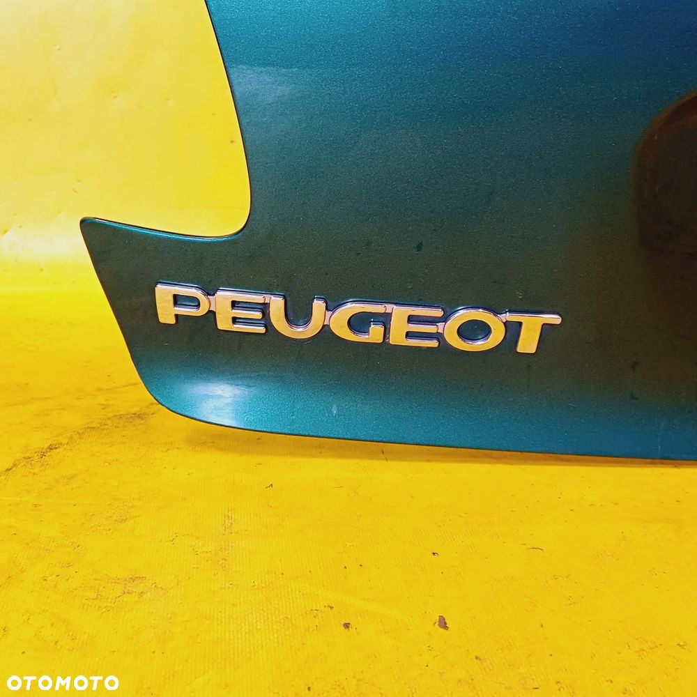 KLAPA TYLNA SZYBA BAGAŻNIKA PEUGEOT 206 3 DRZWI HB LAK: KRU NR120 - 7