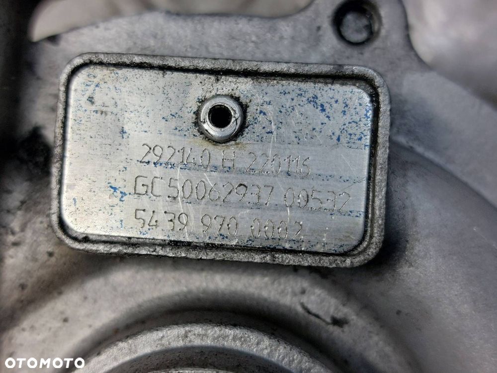TURBOSPRĘŻARKA TURBINA USZKODZONA RENAULT MEGANE II 1.5 DCI 54399700002 - 6
