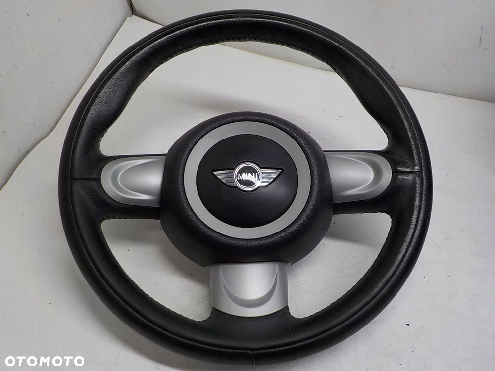 MINI COOPER R52 R55 R56 KIEROWNICA SKÓRA AIRBAG PODUSZKA KIEROWCY