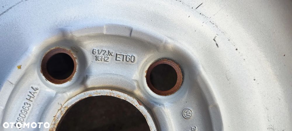 FELGI STALOWE 5x120 6.5Jx16 CALI ET60 2NO 601027L VW CRAFTER II MAN TGE KOMPLET 4 SZTUKI - 7