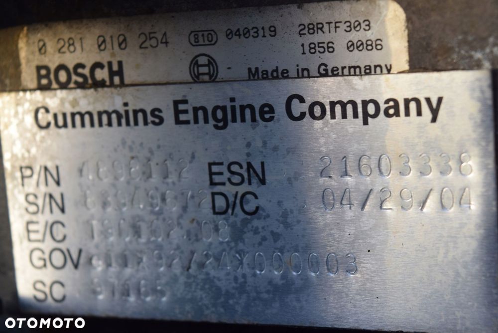 KOMPLETNY SILNIK DAF LF 220KM EURO 5 - 5