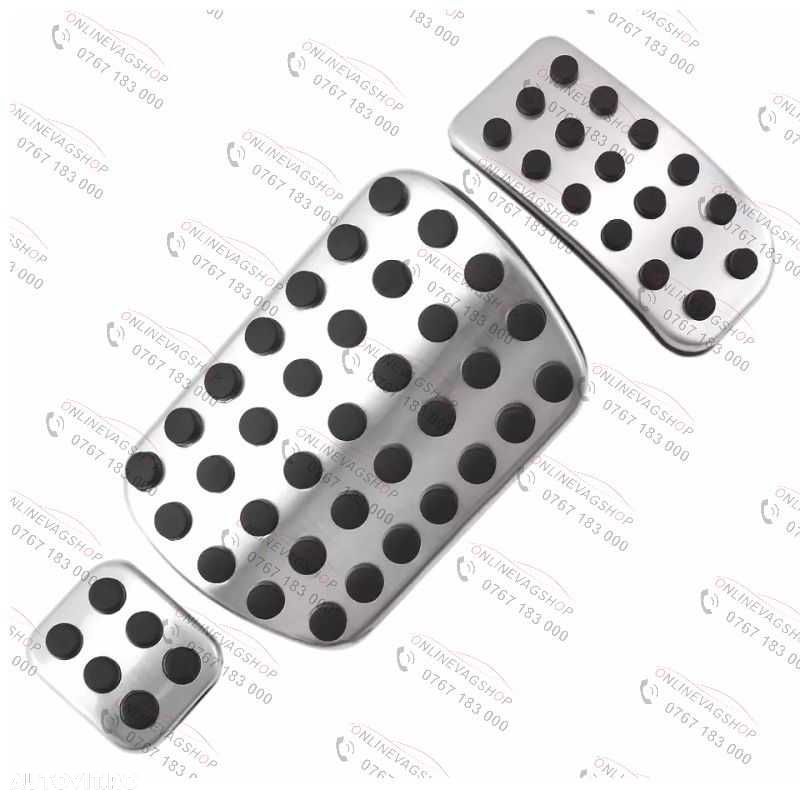 Pedale inox Mercedes Vito, Viano W639, V-class W447 - 4