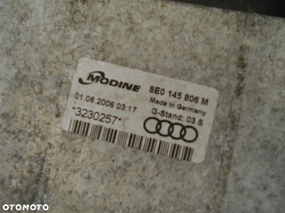 AUDI A4 B7 2.0 TFSI INTERCOOLER LEWY / PRAWY - 2