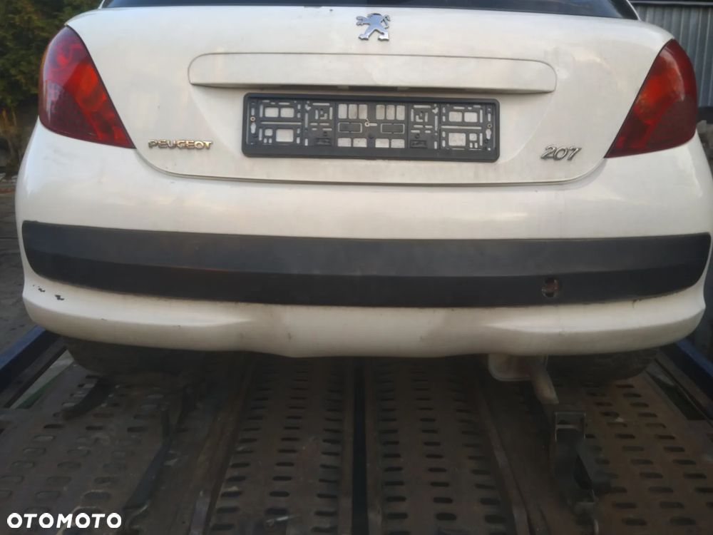 Peugeot 207 zderzak tylny - 3