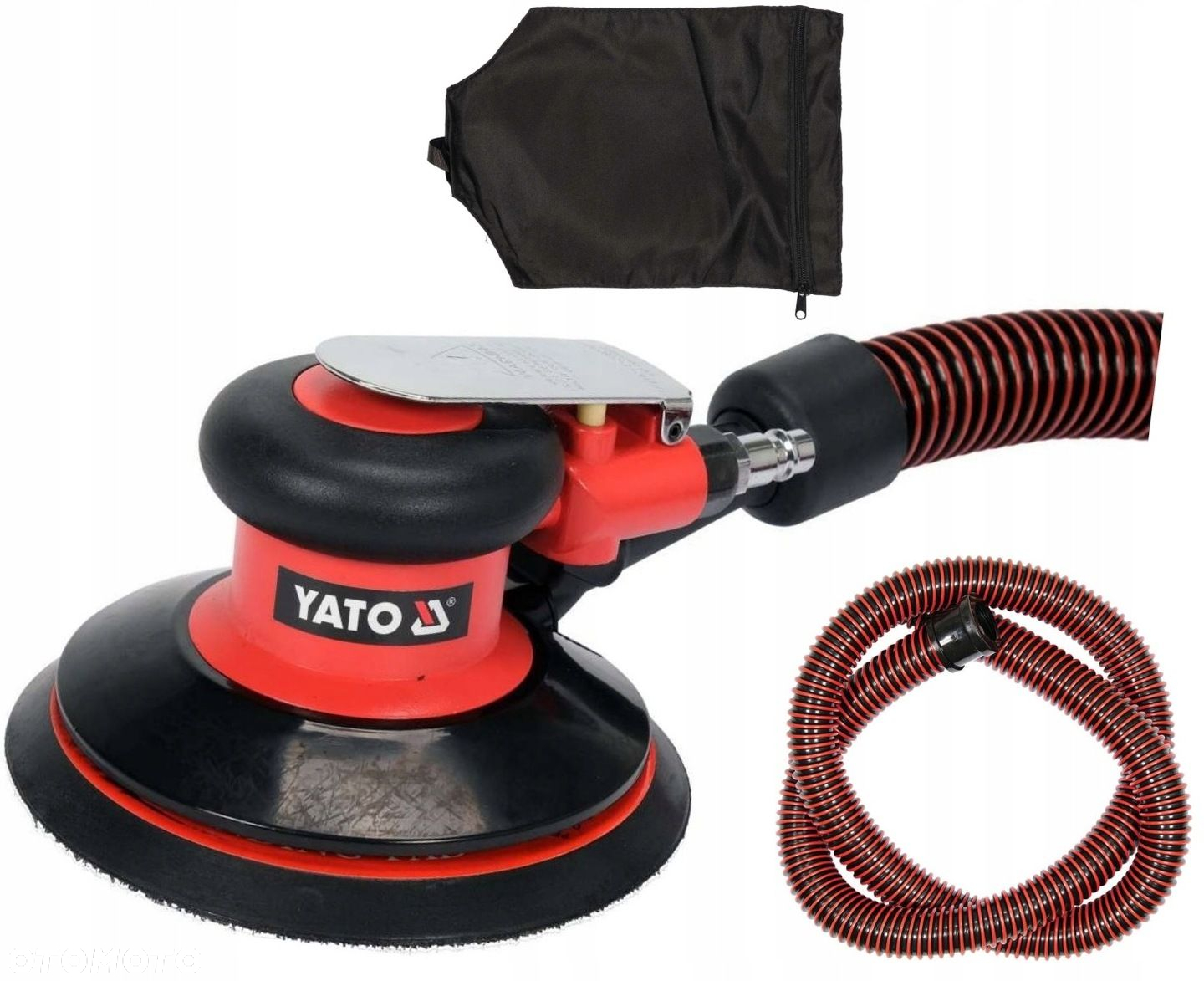 YATO PNEUMATYCZNA SZLIFIERKA MIMOŚRODOWA OSCYLACYJNA 150MM  WOREK YT-09738 - 9