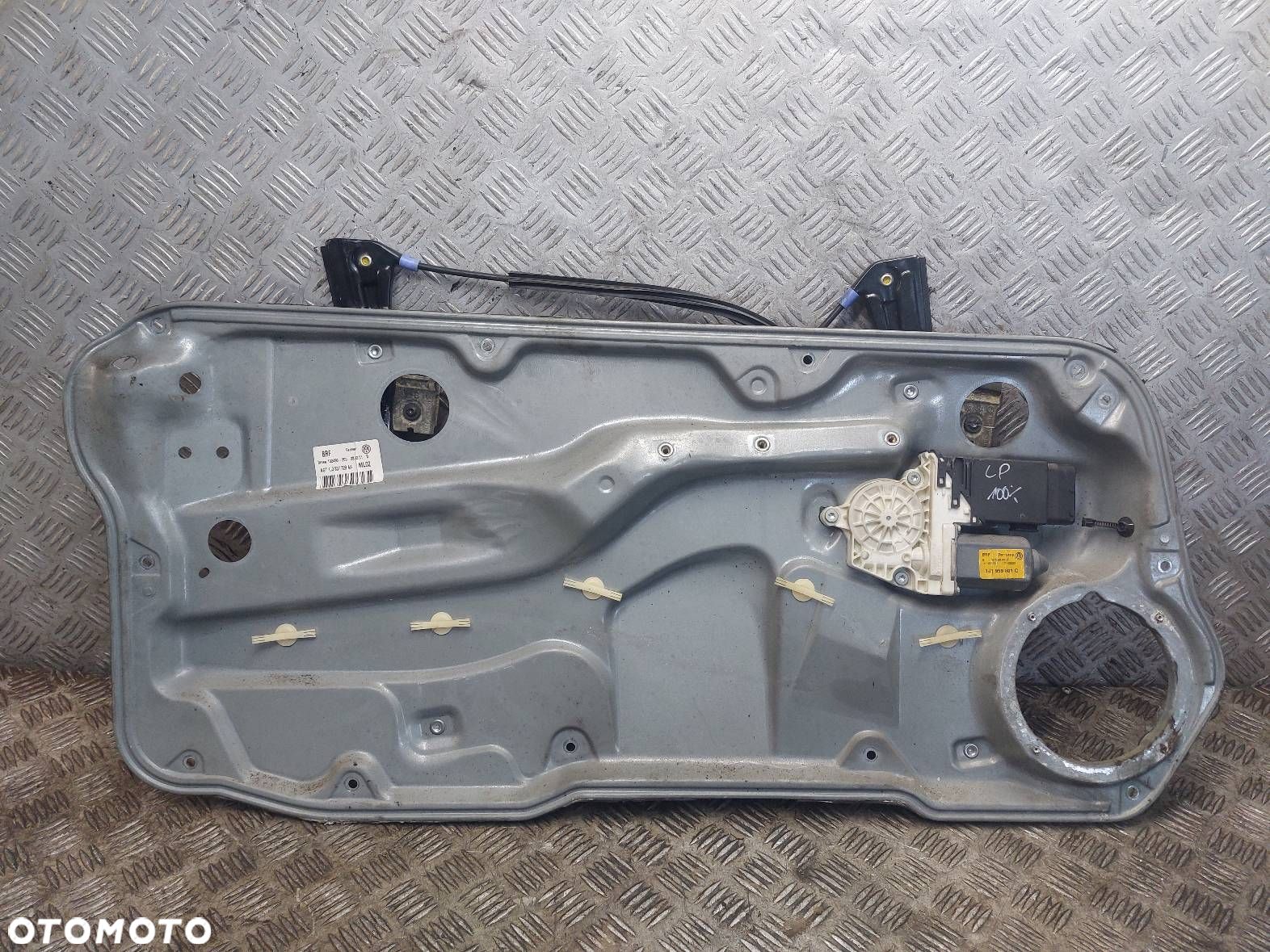 MECHANIZM PODNOŚNIK SZYBY LEWY PRZÓD GOLF IV 3D 1J3837729AA - 1
