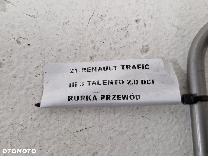 trafic 3 iii vivaro b talento ii 2.0 dci rurka przewód oleju smarowania turbo - 5