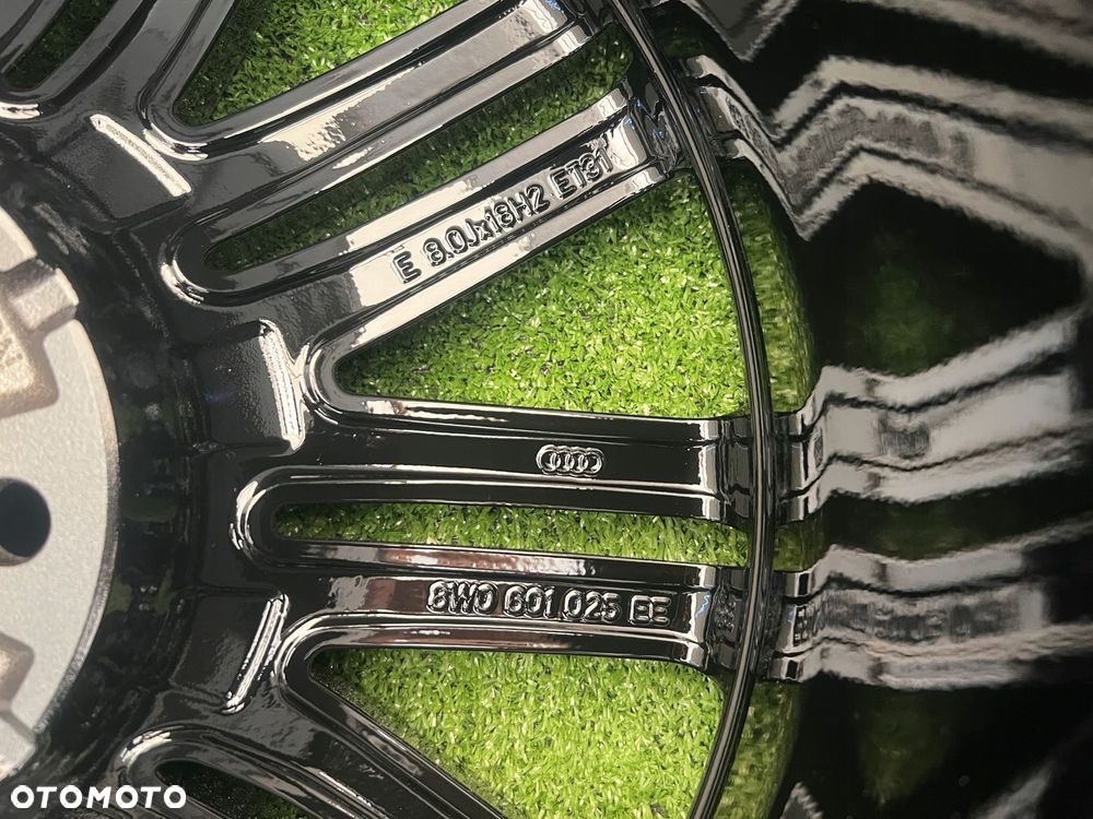 KOMPLET FELG FELGI ALU AUDI 8W0 A4 A5 A6 Q3 18 5X112 ET31 ORYGINALNE - 10