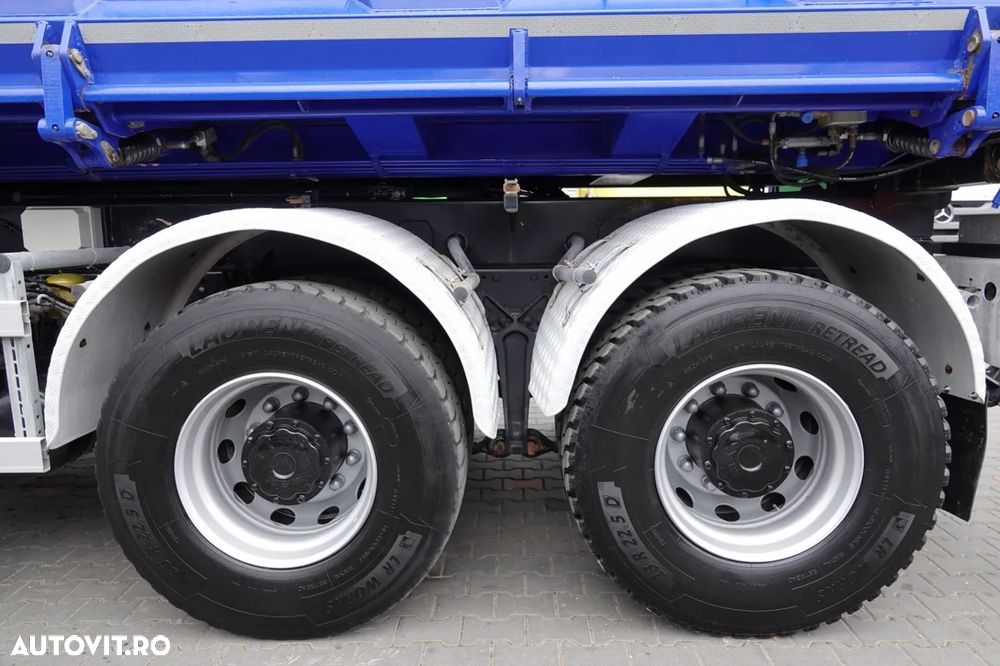 MAN TGS 35.500 / 8x4 / BASCULANTE / HYDROBURTA / BORDMATIK / NAVI / 2019 - 25