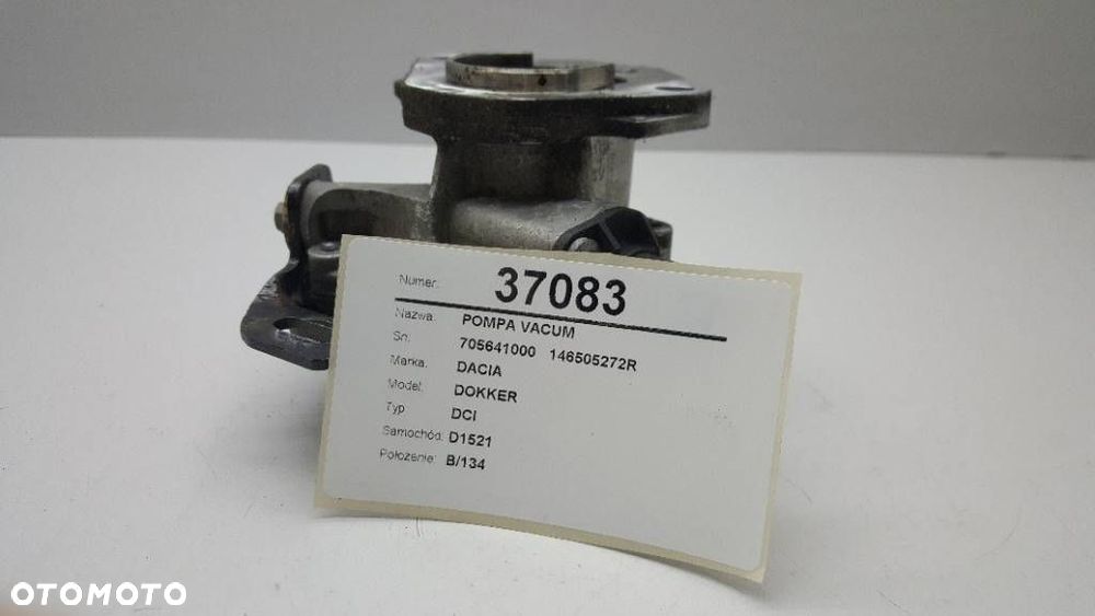 POMPA VACUM 14650272R DACIA DOKKER 1.5 DCI 55 kW - 2
