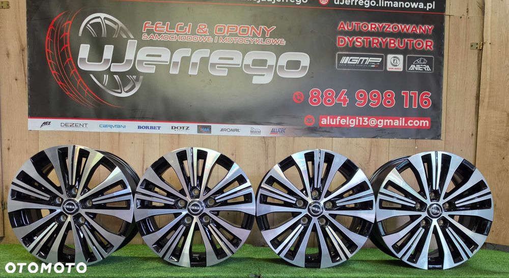 Nowe alufelgi NISSAN 16x5x114,3 - Juke Leaf, Qashqai, Townstar