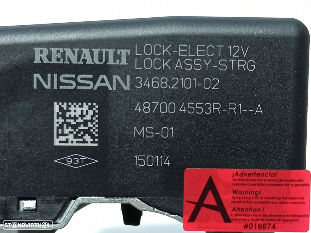 DISPOSITIVO ANTIFURTO NISSAN QASHQAI (J11) 360 - 2
