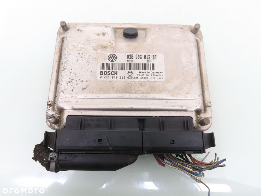 STEROWNIK SEAT TOLEDO II 1.9 TDI 038906012BT 0281010229 - 1
