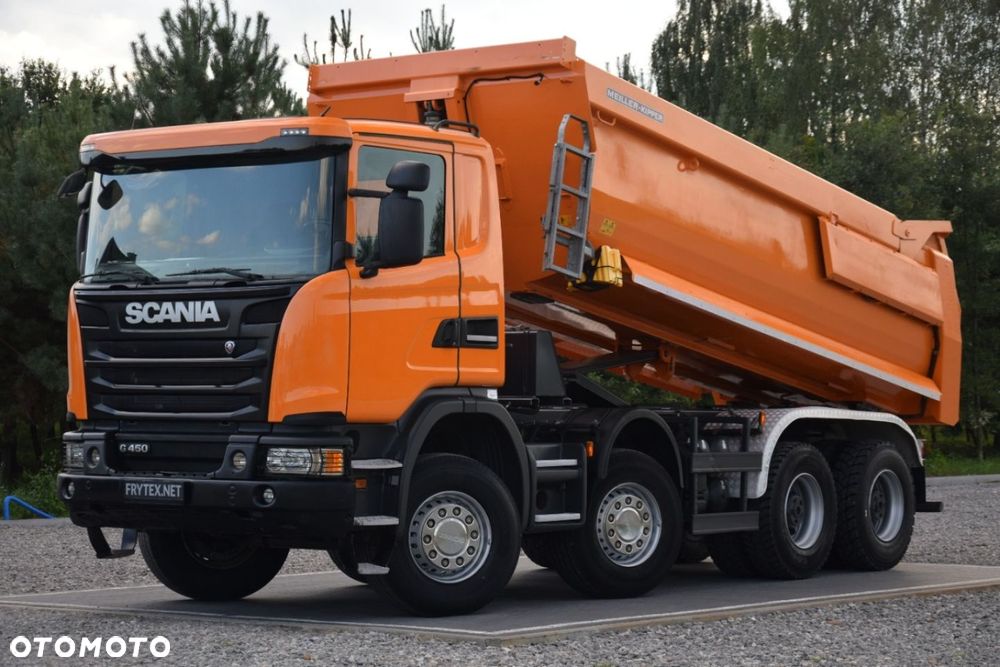 Scania G450 8x4 Meiller Kipper Hydroklapa - 40
