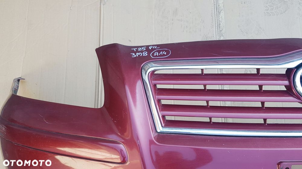 toyota avensis t25 03-06 zderzak przód 3m8 - 3