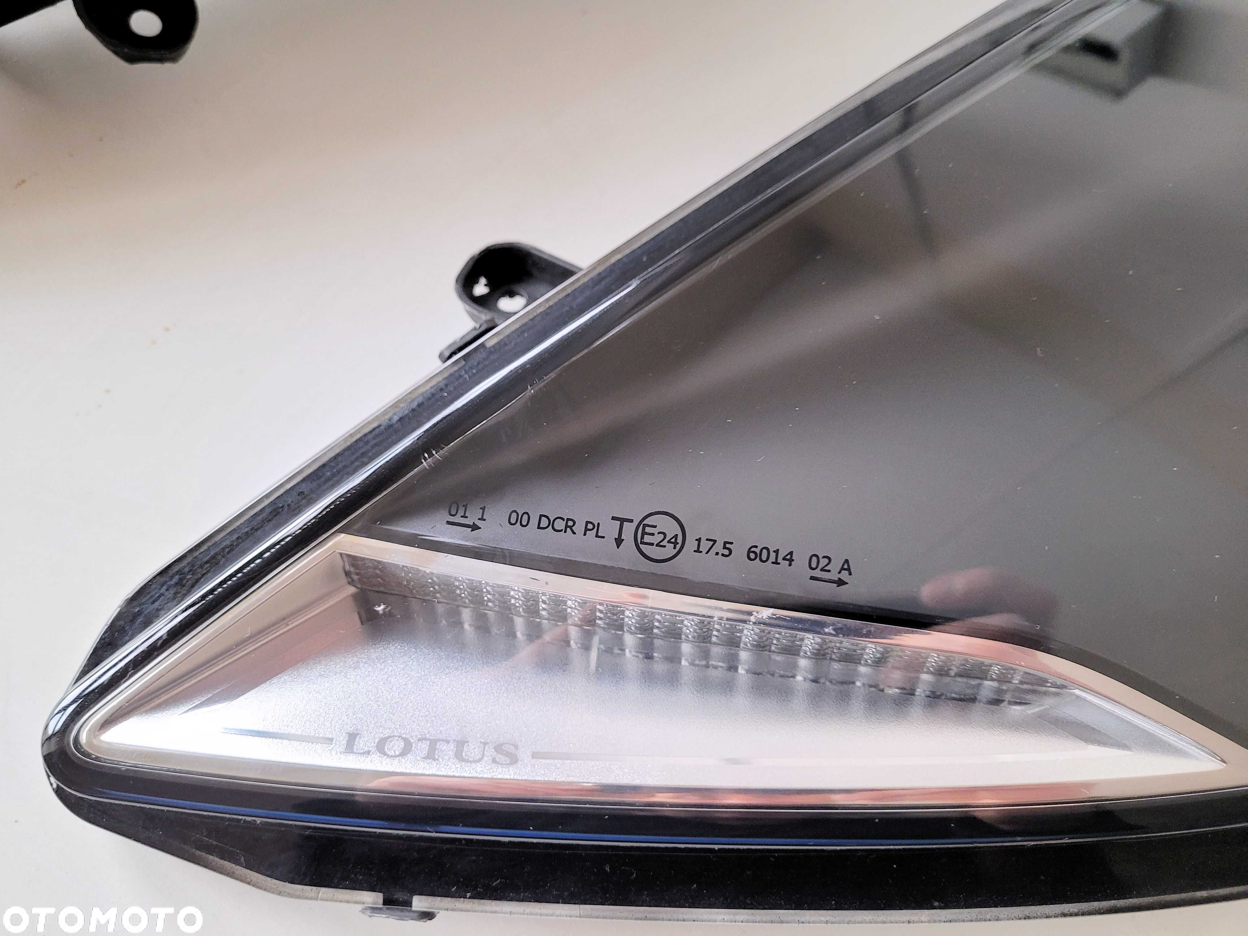 LOTUS EVORA - lampa przednia LEWA PRAWA xenon led kompletny EU z LOGO - 3
