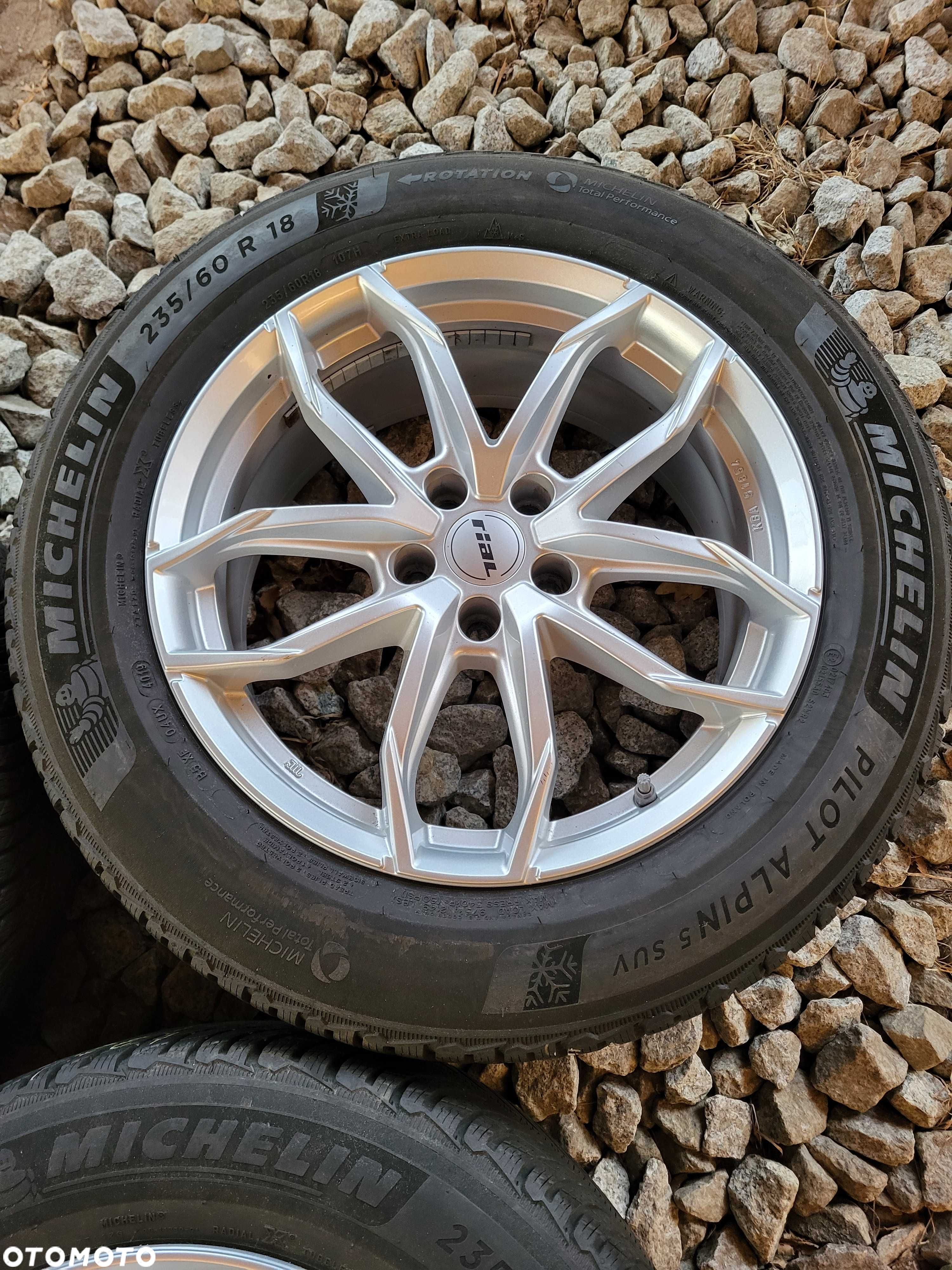 K249 Koła zimowe 18 Cali 5x110 +235/60/18 Alfa Romeo Stelvio Michelin - 5