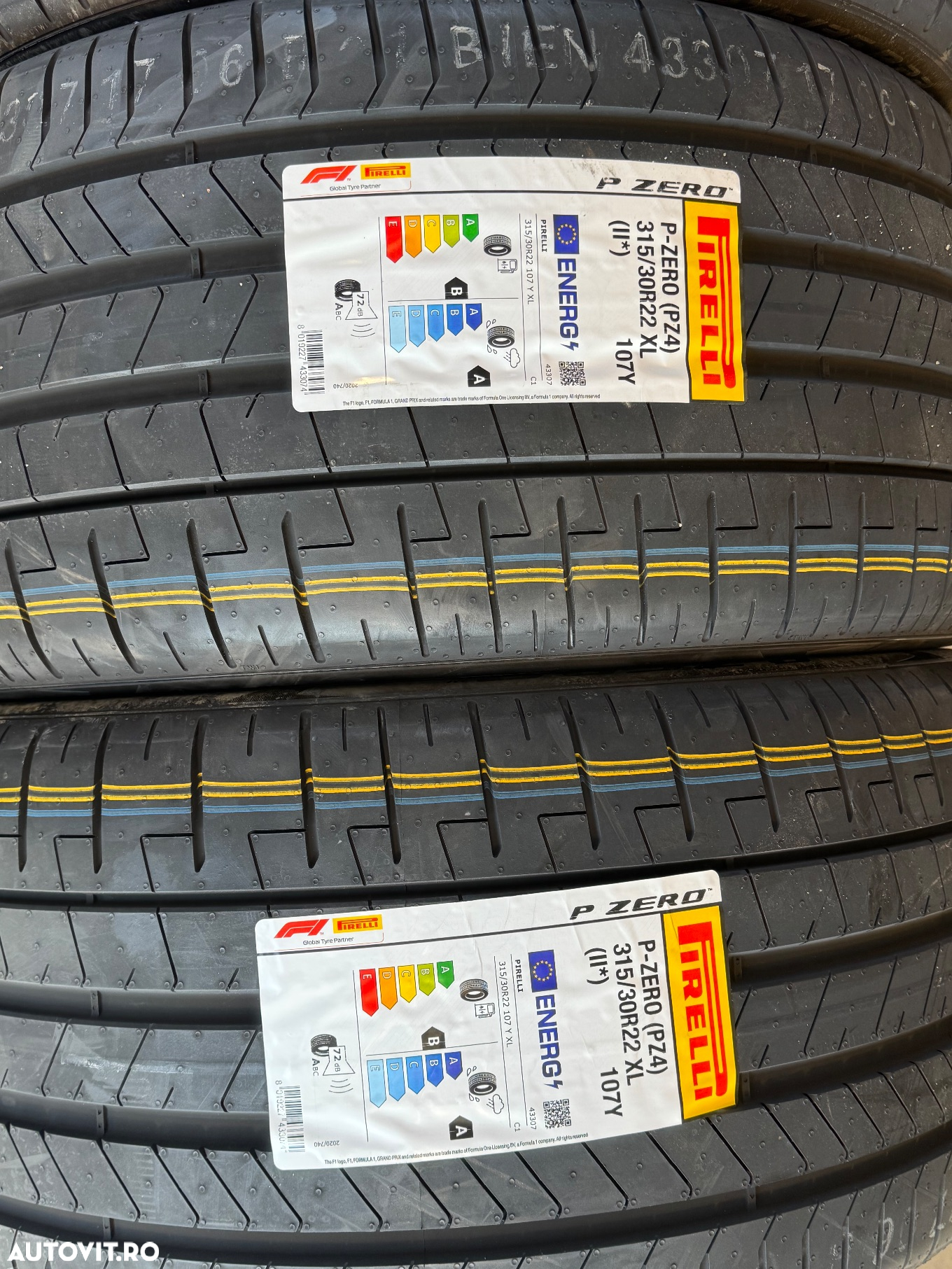 Vând set anvelope 275/35/22-315/30/22 Pirelli de vară noi - 3