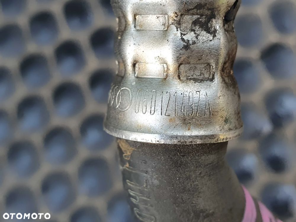 Rurka 06D121497A 06D145778C Rurki Przewod Smarowania Turbiny Olejow 2.0 TFSI Audi A4 B7 A6 C6 - 7