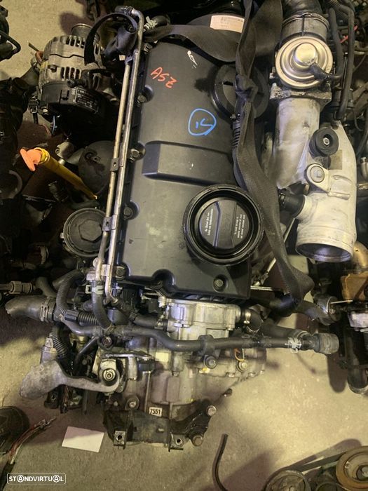 Motor+Caixa 1.9tdi 130cv ASZ+FJW - 1