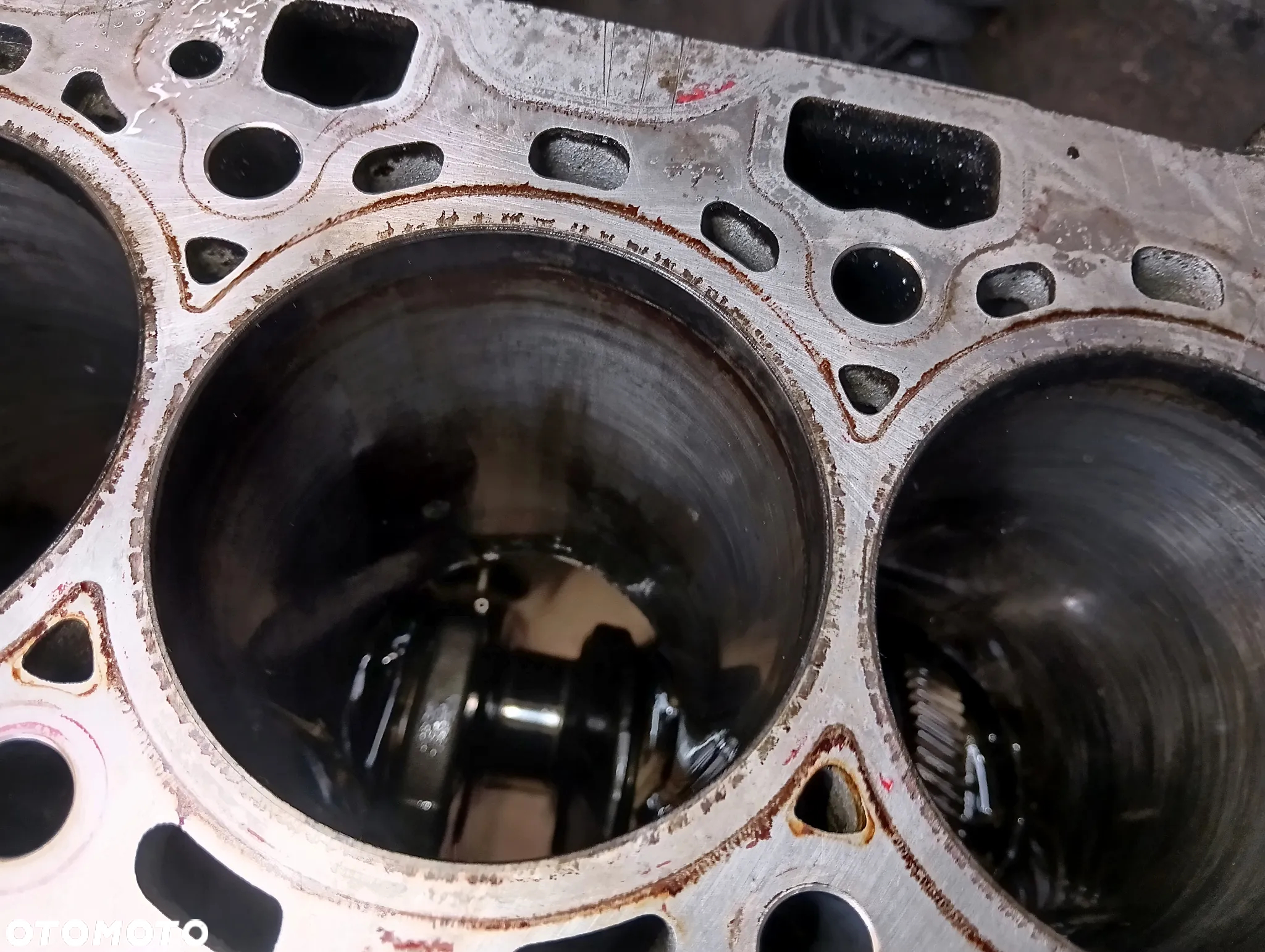 bmw f20 f21 f30 2.0d 15r b47d20a blok silnika wal korbowy panewki tloki pompa oleju 851375608 - 3