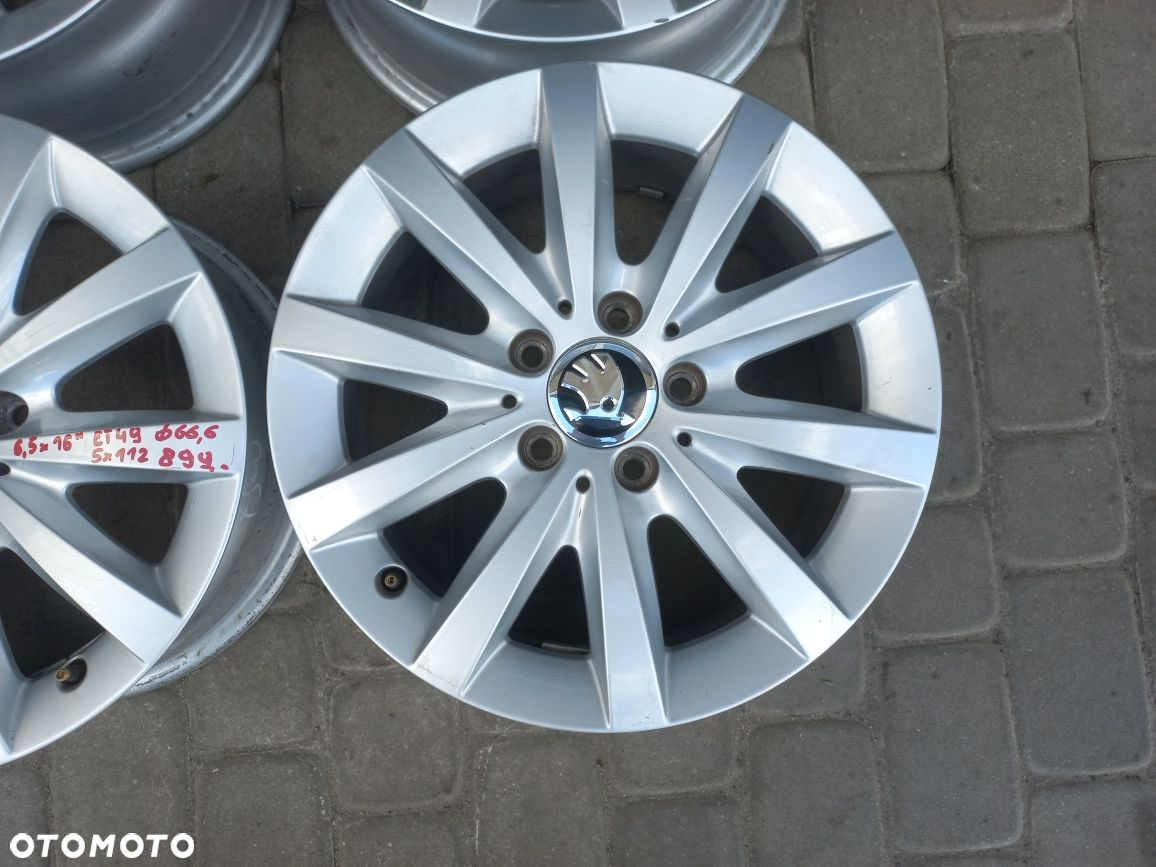 Felgi aluminiowe 16" 5x112 do Skoda - 6