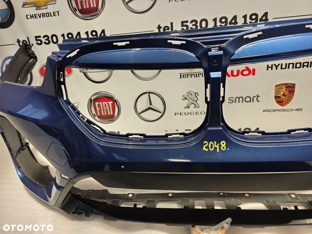 BMW X1 F48 LIFT 19- ZDERZAK PRZEDNI PRZÓD NA 6xPDC NR 51117954205 / 7954205 + 51117954209 / 7954209 NR AUKCJI NZ2048 - 14