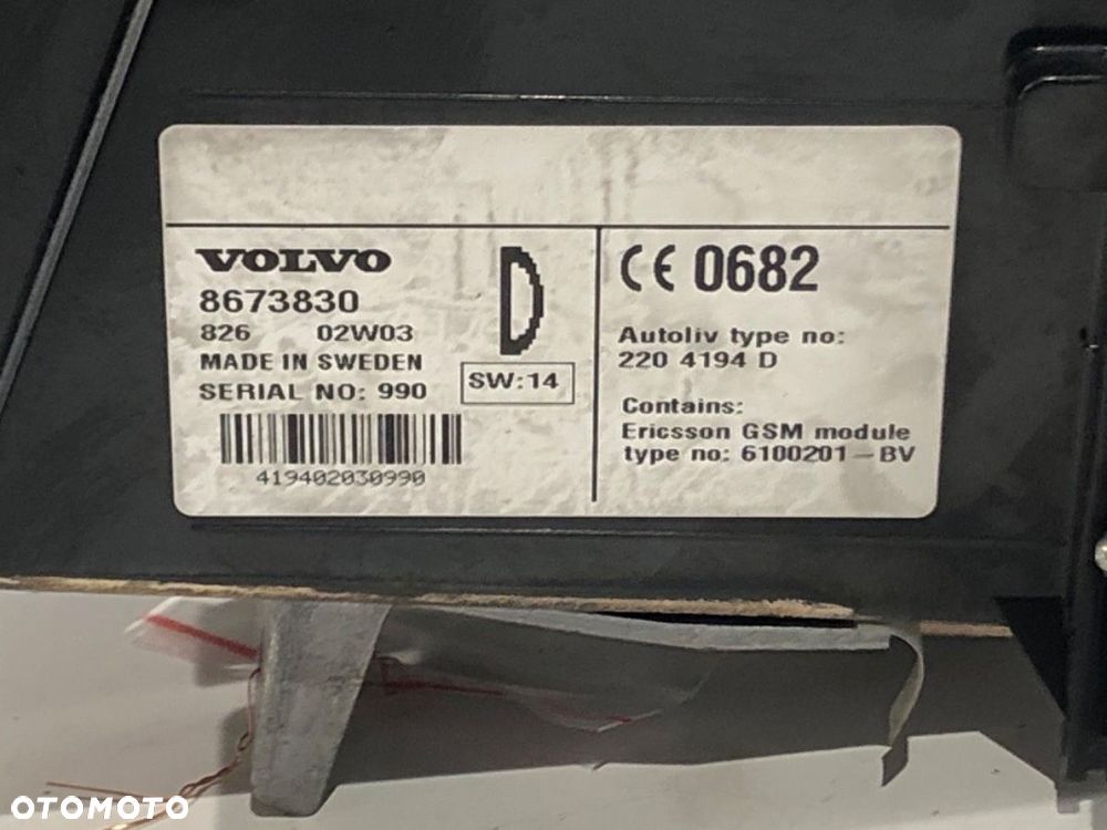 RADIO - 129.00 PLN - VOLVO S60 I (384) 2000 - 2010 2.4 D5 120 kW [163 KM] olej napędowy 2001 - 2010 - 5