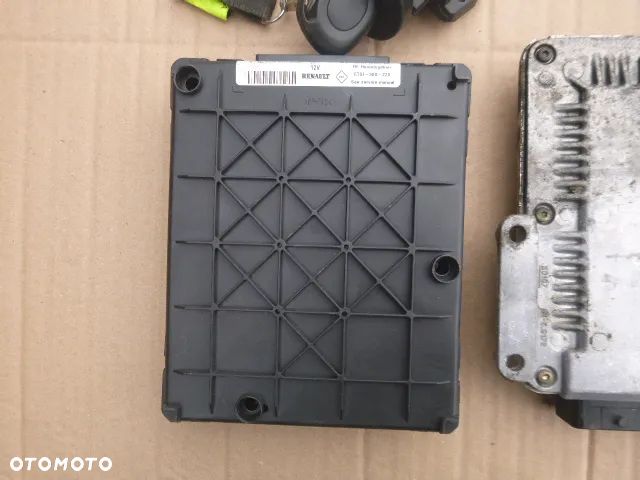 ZESTAW STARTOWY KOMPUTER STACYJKA CZYTNIK BSI RENAULT SCENIC I LIFT 1.9 DCI 99-03 - 7