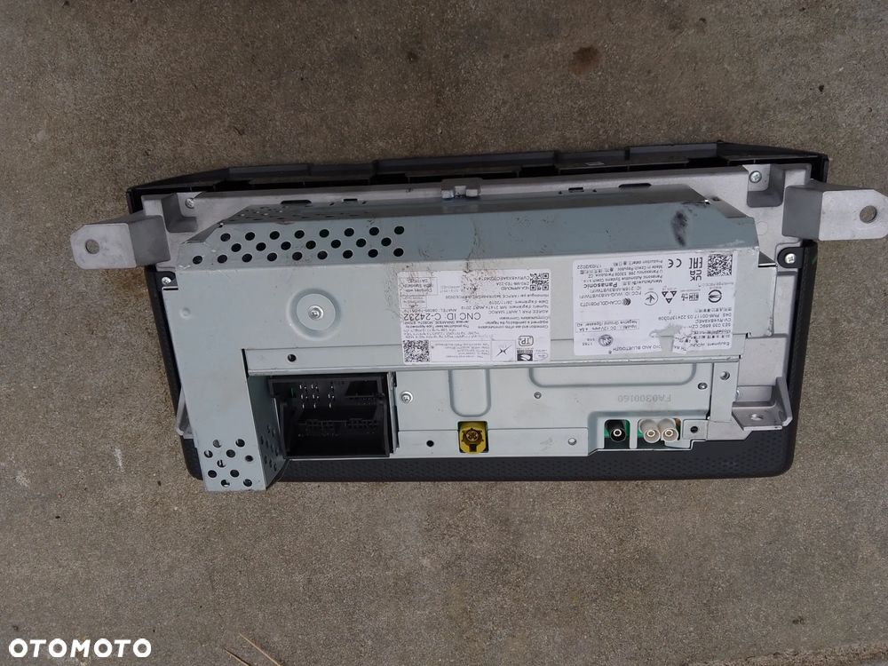 SKODA OCTAVIA IV RADIO NAVI WYŚWIETLACZ 5E3035869 - 3