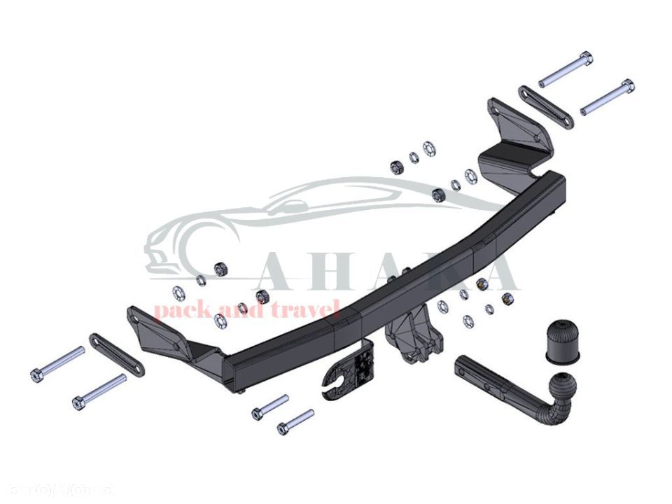 Hak Holowniczy Odkręcany Do Jeep Compass Mk 2011-2017 - 3