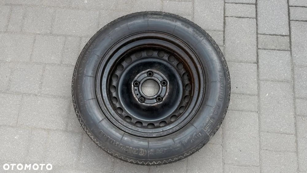 Koło dojazdowe BMW r15 5x120 125/90 ET36 dojazdówka felga e46 e36 e90 e91 - 10